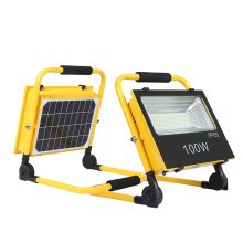 High efficiency energy saving ip65 50w 100watt integrated all in one solar led flood light